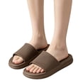 thumbnail image 2 of IEMIEMIEM Mens Slide Sandals Summer Beach Sandals Comfort Casual House Shower Shoes Waterproof Outdoor Water Pool Gym Slides 10 wide, 2 of 6