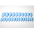 thumbnail image 3 of 24pcs Stiletto False Nails Almond Fake Nails Acrylic Long Tips 12 Sizes with Glue (Baby Blue), 3 of 5