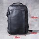 thumbnail image 4 of Mochila de cuero genuino de gran capacidad para hombres, mochila de senderismo, mochila de viaje para hombres, mochila para computadora portátil de 15 pulgadas M-803, 4 of 5