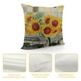 thumbnail image 4 of Nawypu  Spring Summer Pillow Covers, Farmhouse Buffalo Plaid Sunflower Decorative Throw Pillow Covers Outdoor, Hello Sunshine Flower Yellow Spring Summer Decorations for Home Sofa Couch, 4 of 5