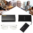 thumbnail image 6 of KANASTAL Blue Light Blocking Glasses for Men Women - Blue Light Filter Glasses TR90 Transparent Frame Comfort Fit for Gaming Computer Screen Use Clear Lens, 6 of 6