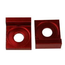 RedCap CNCGO 12mm Chain Tensioner Adjuster L Block Kit Compatible with 110cc 125cc Dirt Pit Bikes Motorcycles ATV Mini Bike (2pcs Set)
