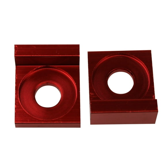 RedCap CNCGO 12mm Chain Tensioner Adjuster L Block Kit Compatible with 110cc 125cc Dirt Pit Bikes Motorcycles ATV Mini Bike (2pcs Set)