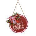 thumbnail image 5 of Christmas Decorations Creative Front Door Decoration Wreath Pendant Door Number Pendant Garden Hanging, 5 of 5