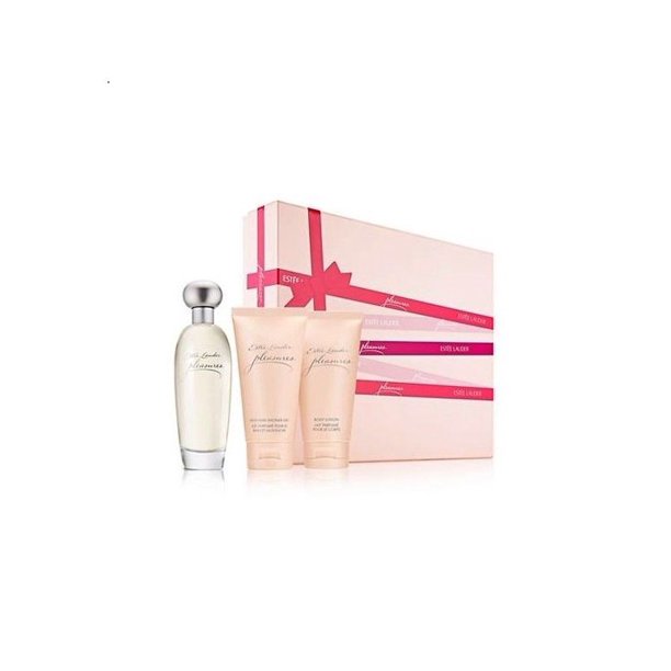Estee Lauder - Estee Lauder Pleasures Gift Set 3 Pieces Women Nib *Simple Moments* - Walmart.com ...