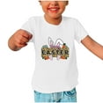 thumbnail image 3 of HADST Easter Shirts for Boys Girls - Funny Easter Bunny Tees Summer Round Neck Short Sleeve T Shirt, 3 of 3