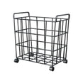 thumbnail image 2 of Lipstore Chariot de Rangement Roulant pour Balles de Sport Support de Rangement pour Balles pour Gym Extérieur Noir G, 2 of 7