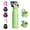Lime, variant on 24oz Stainless Steel Water Bottle with Phone Holder Lid, Pink