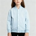 thumbnail image 1 of Chaquetas y abrigos casuales sin capucha de manga larga Chaqueta de béisbol de color sólido para niños Ropa de abrigo para niños y niñas Chaqueta superior de primavera para niños Sudadera con capucha, 1 of 7