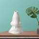 thumbnail image 5 of Jarrón de cerámica para flores secas, jarrones con tallos y ramos para bodas en casa. blanco, 5 of 8