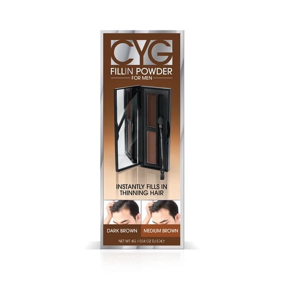 Cover Your Gray Fill In Powder Pro For Men - Dark Brown / Medium Brown