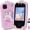 Pink, variant on Inadays Kids Smart Phone for Girls Gifts - Toddler Christmas Birthday Gift for Age 3 4 5 6 7 8 Year Old, Kids Cell Phone Toy with Touchscreen, Dual Cameras, Learning,Mp3 Player,Games with 32 GB Card