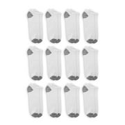 Athletic Works Men's No Show Socks 12 Pack