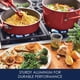 thumbnail image 3 of Juego de utensilios de cocina Rachael Ray Cucina, antiadherente, 12 piezas, color arándano, 3 of 9