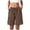 Coffee, variant on Cargo Shorts Women,Summer High Waisted Bermuda Shorts Casual Trendy Hiking Outfits Knee Length Pant with Pockets (Light Blue, L)