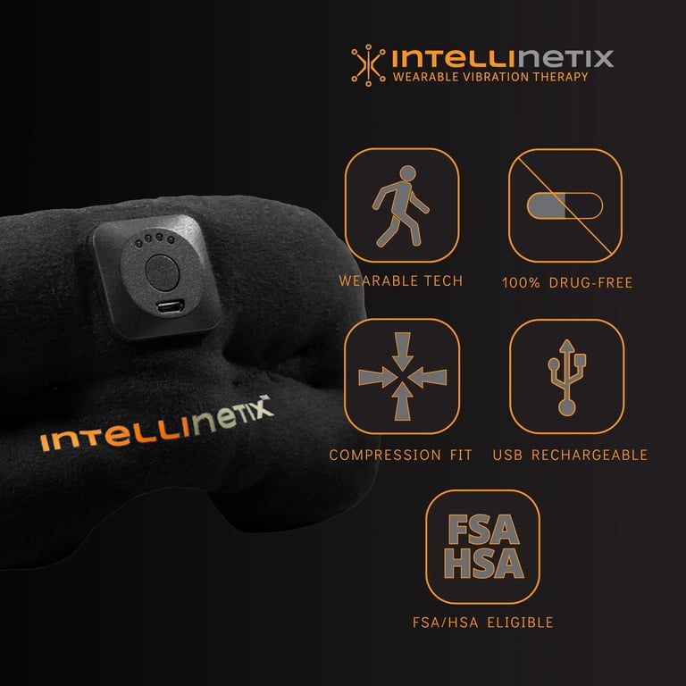 Intellinetix Vibration Therapy Mask for Pain Relief, Black wrap HSA/FSA Eligible - Walmart.com Intellinetix Vibration Therapy Mask for Pain Relief, Black wrap HSA/FSA Eligible - Walmart.com