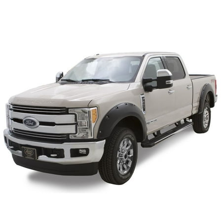 Bushwacker by RealTruck  Pocket Style Flares 4pc - Black |2017-2022 Ford F-250 Super Duty