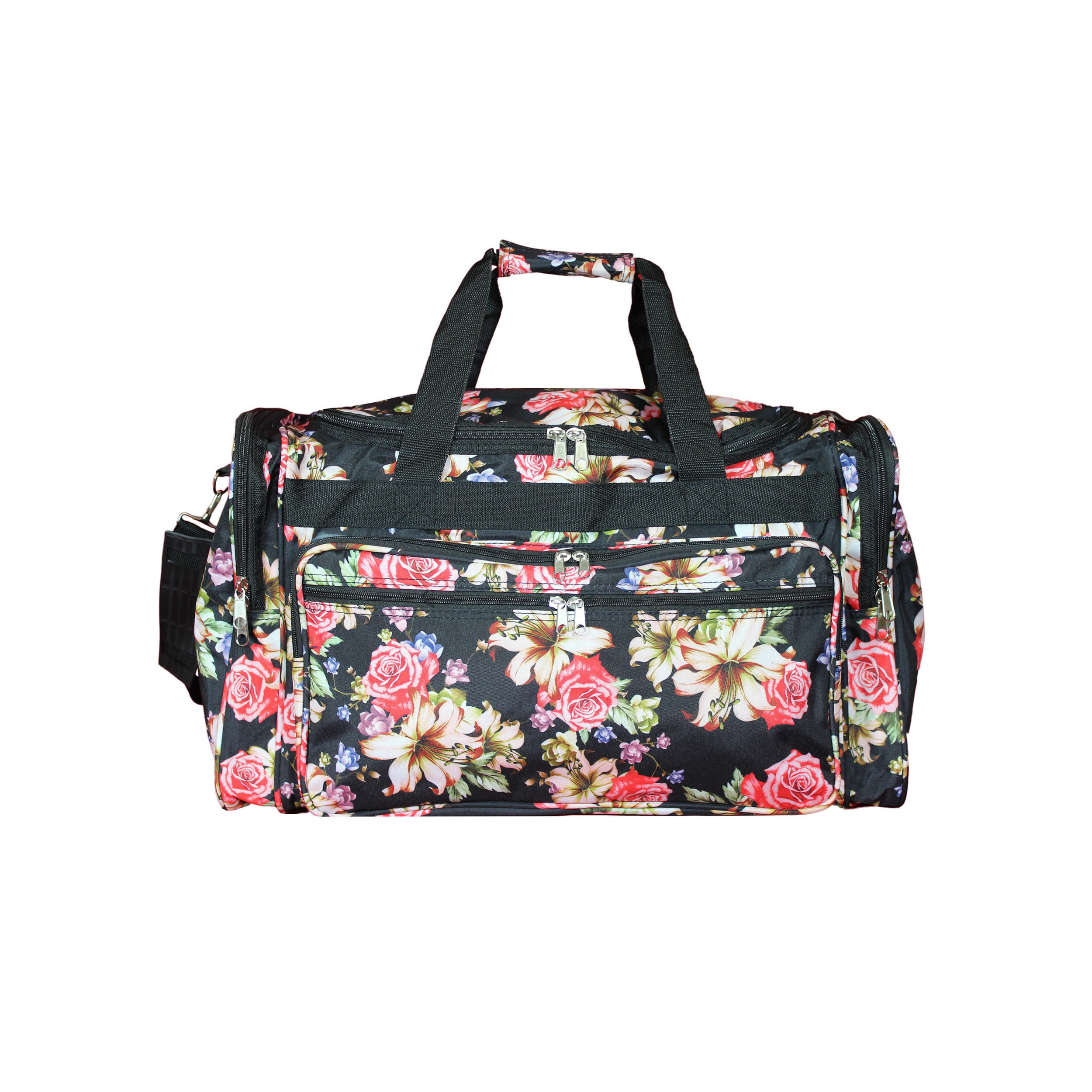 World Traveler 16-inch Carry-On Duffel Bag - Rose Lily - Walmart.com ...