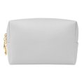 thumbnail image 1 of Bolsa de maquillaje para mujer pu bolsa de viaje encantadora impermeable cuadrada portátil MFZFUKR BST3020163-2, 1 of 5