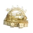 thumbnail image 4 of Kits de construcción de modelos de rompecabezas navideños CUTICAT 3D de madera, 4 of 7