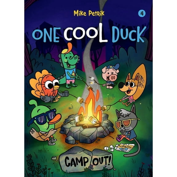 One Cool Duck: One Cool Duck #4 : Camp Out! (Series #4) (Paperback)