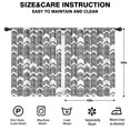 thumbnail image 2 of Blackout Kids Curtains,Boho Bohemia Geometric Line Art Childrens Insulated Curtains Set Of 2,Bedroom Essentials,Toddler Room Decor 42"x54"(106x137cm), 2 of 4