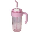thumbnail image 6 of Gumesh Insulated Straw Tumbler with Lid, 920ml Heat-Resistant & Leak-Proof Water Cup for Kids and Adults, BPA-Free Plastic Mug for Hot/Cold Drinks On-The-Go, 6 of 6