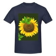 thumbnail image 4 of Bingfone Sunflower3 Men'S Loose Fit Short-Sleeve Pocket T-Shirt, 4 of 7