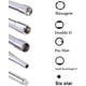 thumbnail image 4 of (Set of 10 Pcs) Carburetor Adjustment Tool with Case, Tune-up Adjusting Tool for Common 2 Cycle Small Engine Trimmer Eater, 4 of 5