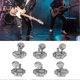 thumbnail image 5 of 6Pcs Guitar String Tuning Peg Metal Tuner Key Machine Head Set Kit for Acoustic Electric Silver, 5 of 5