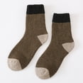 thumbnail image 3 of Calcetines de lana para mujer, calcetines retro confort para mujer., 3 of 5