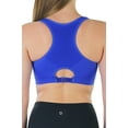 thumbnail image 3 of ToBeInStyle Women's Quick Dry Racer Back Sports Bra - Solid Colors - Pack of 6, 3 of 6