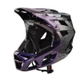 thumbnail image 1 of Casco de bicicleta Full Full Cycling Cusming Equipment Ciclismo Capa de la mejilla acolchada cómodo para hombres Mujeres Road Mountain Bike Casco Violeta de 59 cm a 61 cm, 1 of 8