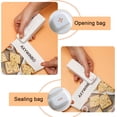 thumbnail image 3 of Mini Scelleuses, Scelleuse de Sacs Alimentaires Portable Scelleuse sous Vide 2 en 1 Rechargeable, 3 of 4