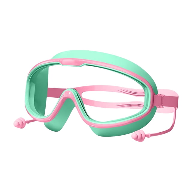 Hearth & Gear Children's Large Frame Swimming Goggles And Fog Goggles Diving Swimming Goggles For Boys And Girls Inflatable Ring Children's Pool Bogie Boards Durable Hand for Swimming Adult Cooler