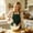 Green, variant on Kitchen Bib Apron for Women Men with Pockets Chef Art Aprons for Cooking Painting Pottery Ceramics