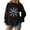 Black, variant on Womens Tops Christmas Tree Printing Long Sleeve Winter Casual Sports Round-Neck Sweatshirt,Sweatshirts for Women Orange M