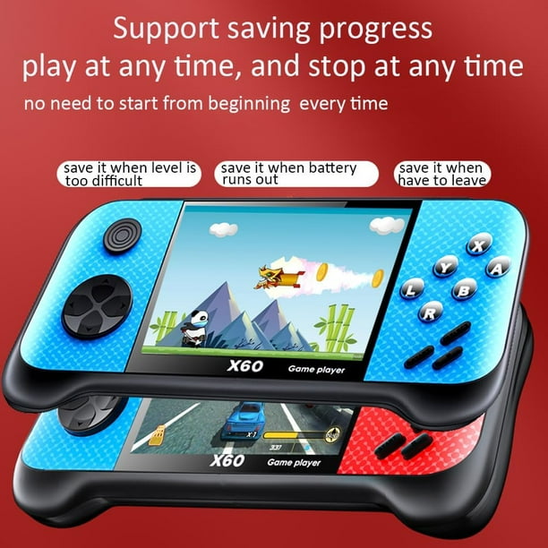 Consola De Juegos Portátil Consola De Juegos Retro Recargable Portátil Con 500 Juegos Clásicos Consola De Juegos Portátil Consola De Juegos Retro Recargable Portátil Con 500 Juegos Clásicos
