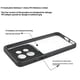 thumbnail image 5 of For Motorola Edge 50 Neo 5G Case Shockproof PC+TPU Clear Back Phone Cover, 5 of 5