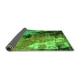 thumbnail image 2 of Ahgly Company Indoor Round Oriental Green Industrial Area Rugs, 4' Round, 2 of 4