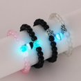 thumbnail image 3 of SharkTRUE Glowing Glass Couple Bracelets: Romantic, Adjustable & Safe Gift, 3 of 8