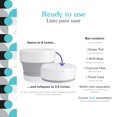 thumbnail image 3 of Bote para Pañales Portátil PurePail Go Blanco con Control de Olores, 3 of 7