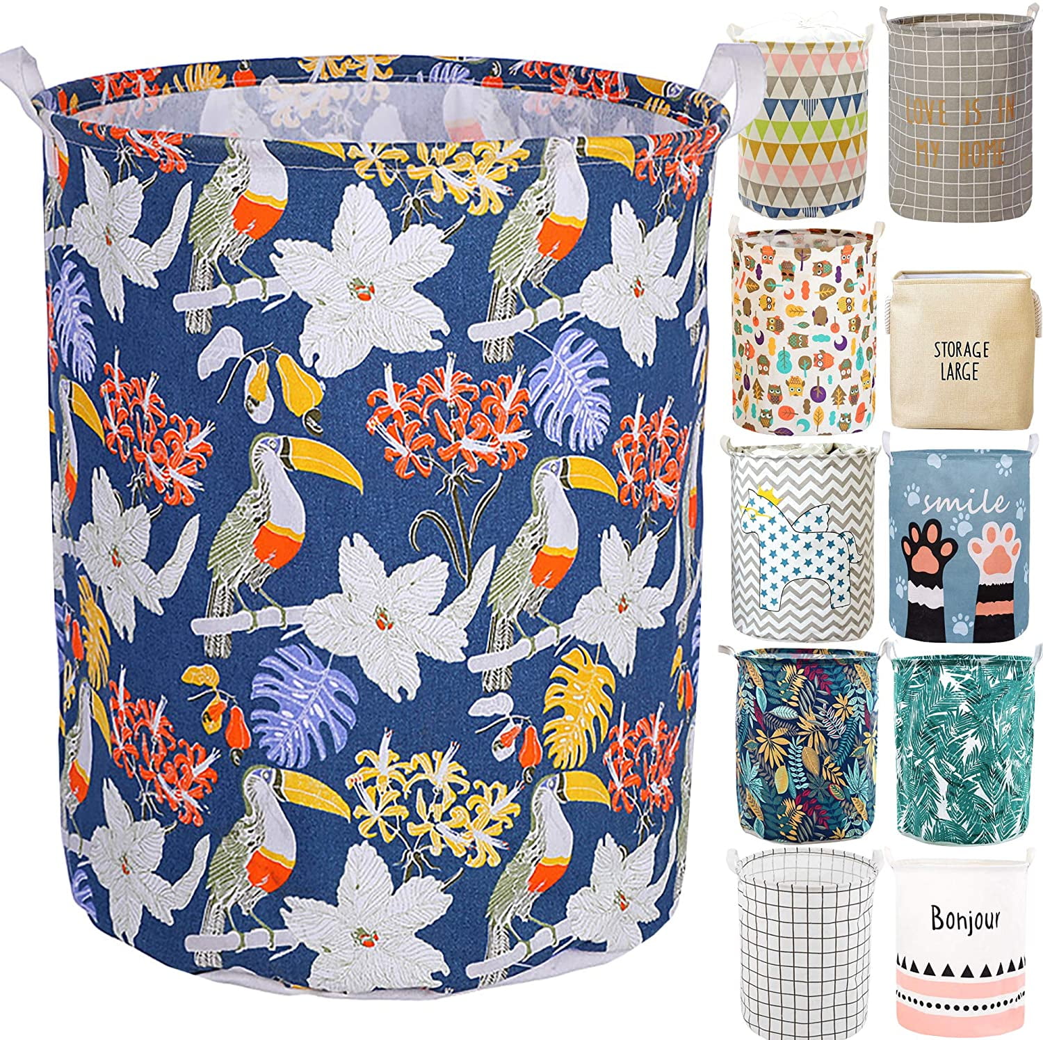 Collapsible Laundry Hamper for Kids Laundry Basket, Adults Baby Girls
