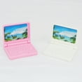 thumbnail image 3 of Jouet d'Ordinateur Portable Réaliste - Mini Ordinateur Portable Pliable en Plastique, 3 of 10