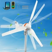 BENTISM Wind&Solar Turbine Generator 12v Wind Generator 400w w/Anemometer 3 Blades