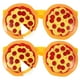 thumbnail image 3 of EeaseMX 2 gafas de pizza de moda, gafas creativas para fiesta, divertidas gafas de cosplay, accesorio para fotos, 3 of 7