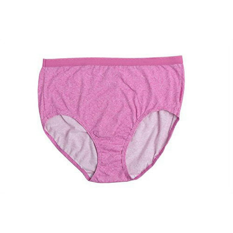 Fruit of the Loom Women's 10 Pack Cotton Brief Plus Size Panties  (Assorted,11) 