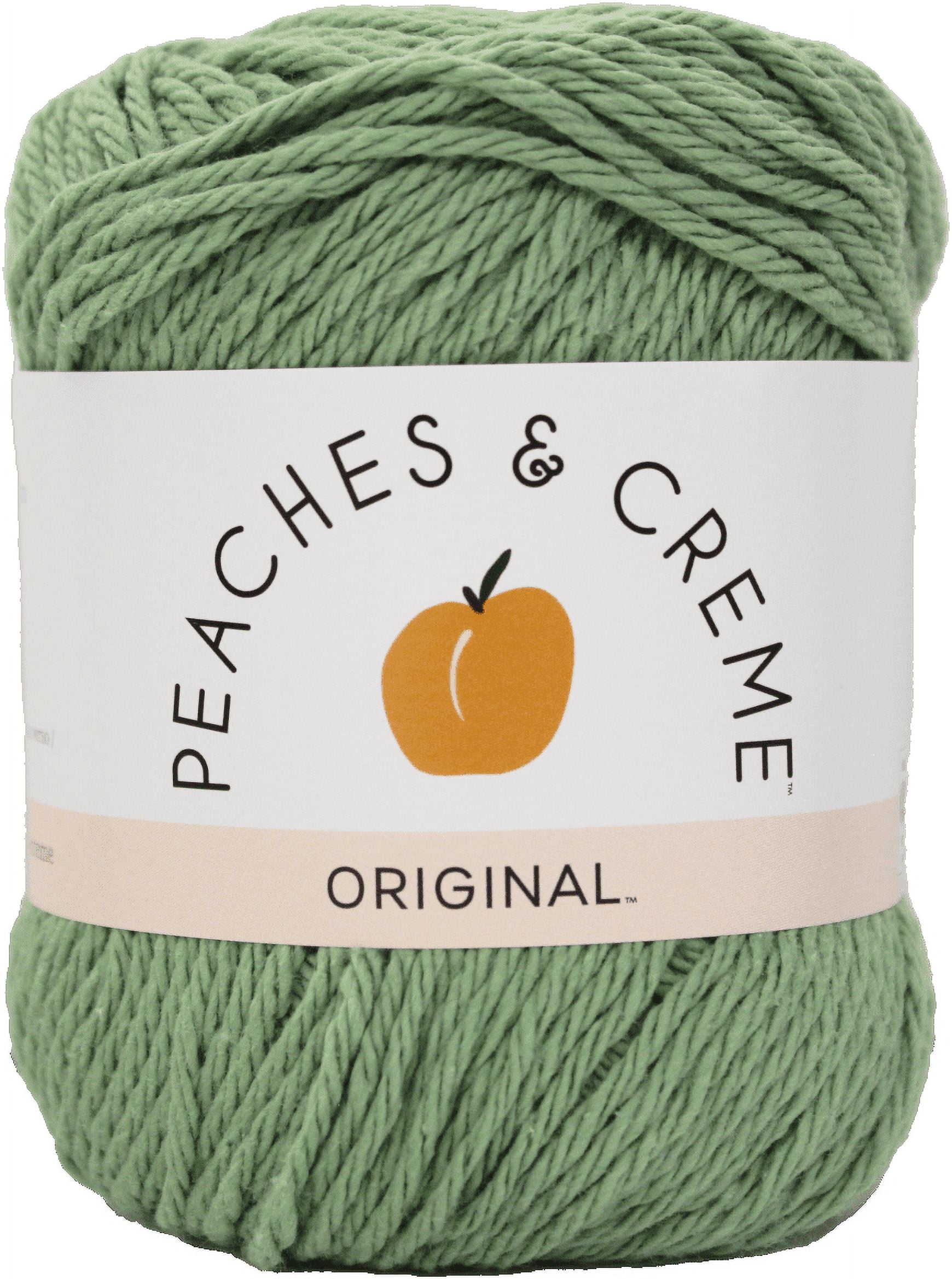 (3 pack) Peaches & Crème Cotton, Meadow, 2.5 oz
