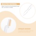 thumbnail image 3 of Miangastore straight eyebrow comb Eyebrow Combs Transparent White for Makeup Women 2Set, 3 of 9