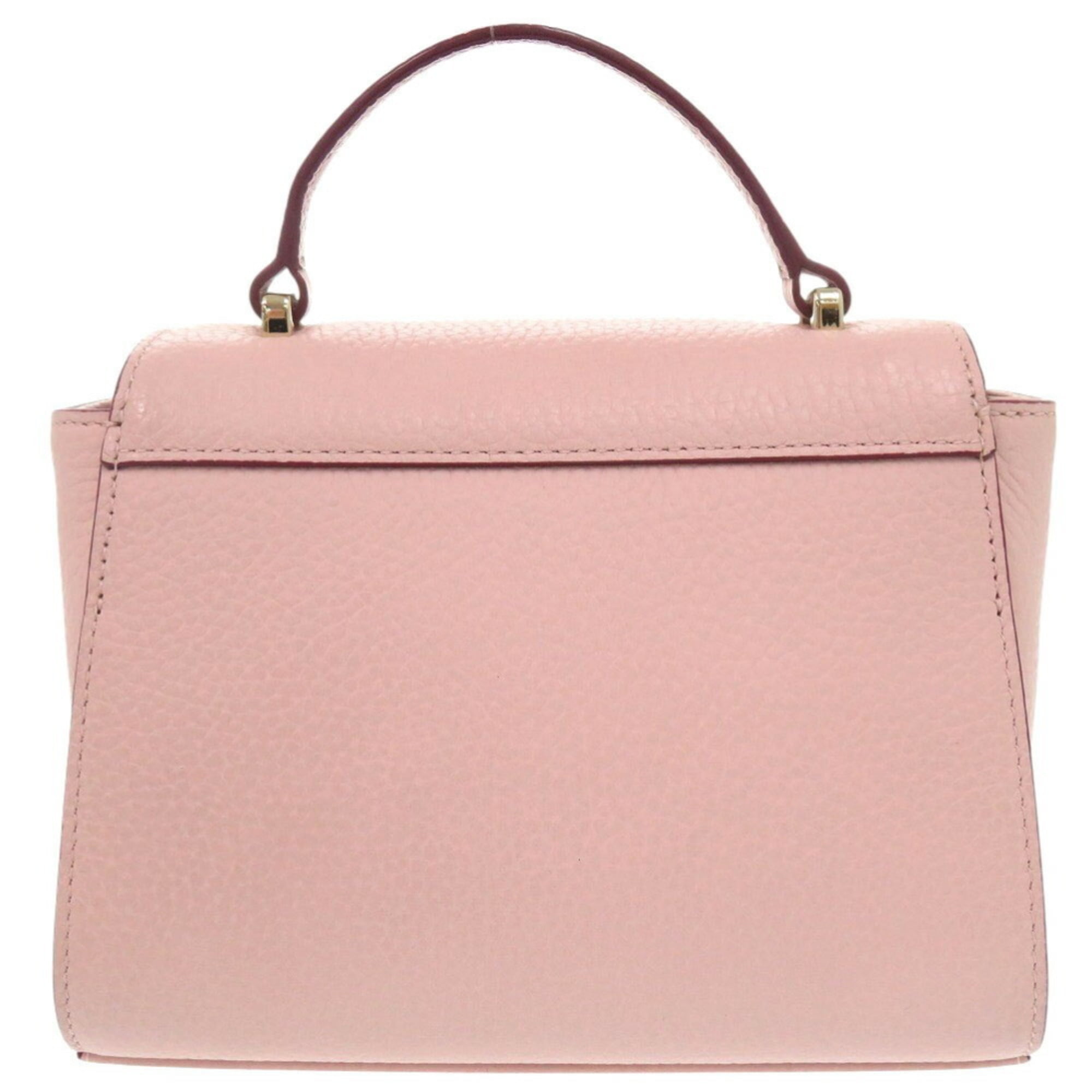 Pre-Owned Kate Spade Leather Pink Shoulder Bag Handbag 0259Kate (Good)